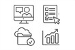 © Mark - Learning through online courses with interactive quizzes and data analysis tools for better understanding and tracking progress
