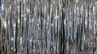 © ArtificialHorizons - Shiny Silver Fringe LED Curtain Ideal for Parties and Holidays