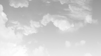 Wall Mural - clear dark sky and white clouds background. black sky with white cloud. dark background before rains