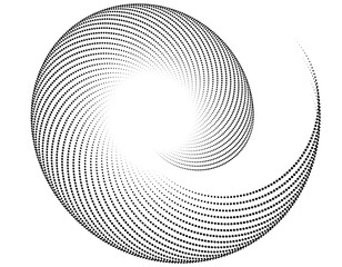 Wall Mural - design elements. wave of many purple lines circle ring. abstract vertical wavy stripes on white back