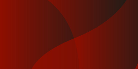 Wall Mural - abstract background with rich red gradients and smooth, overlapping curved shapes, creating a modern