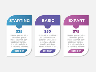 Wall Mural - vector infographic flat template circles for six label, diagram, graph, presentation. business conce