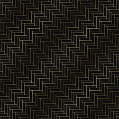 Wall Mural - vector golden seamless ornamental luxury geometric pattern - outline art deco rich design. repeatabl