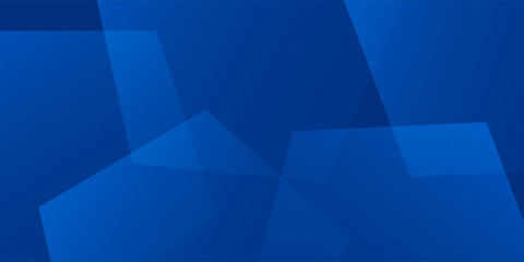 Wall Mural - modern abstract blue background with glowing geometric lines. blue gradient hexagon shape design. fu