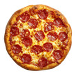 © Shipra - Delicious pepperoni pizza with golden crust and melted cheese ready to be enjoyed