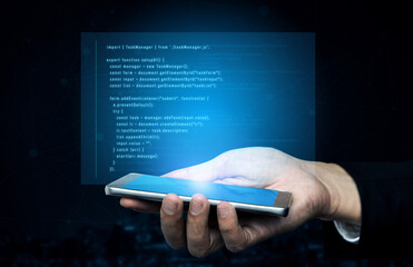 programming for task manager user interface, handling form submission, input validation, task list r