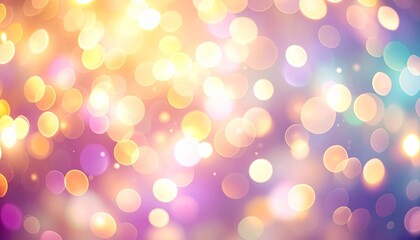 Featuring stunning soft bokeh lights and shiny elements. Abstract festive and new year background