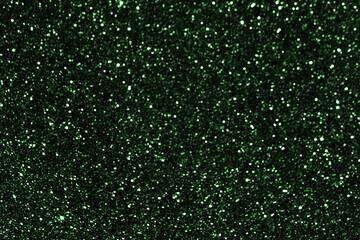 Wall Mural - green galaxy space glitter background. starry night sky background. night sky with stars.
