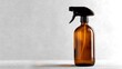 © PrettyVectors - Natural all-purpose cleaner bottle mockup closeup. Blank mockup template