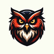 © Gusti Aji - angry owl logo vector image
