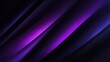 © Hurgan - Abstract design with diagonal, vibrant purple lines on a dark background