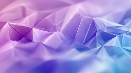 Wall Mural - abstract purple and blue low poly background creating stunning visual effect