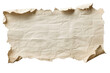 © Amena - Blank torn paper sheet with writing lines for notes or creative writing in a rustic style