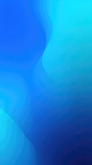 Wall Mural - gradient blue abstract background, smooth wave pattern, modern digital art, calming and vibrant, sui