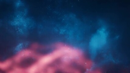 Wall Mural - pink plasma energy traveling through space and stars