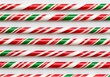 © RAMS - Festive Holiday Straws in a Vertical Arrangement with Red and Green Twists for Celebrations
