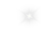 © ManyLights - Bright, sparkling starburst with a subtle lens flare and glowing rays, providing a clean and elegant light effect on a pure white background