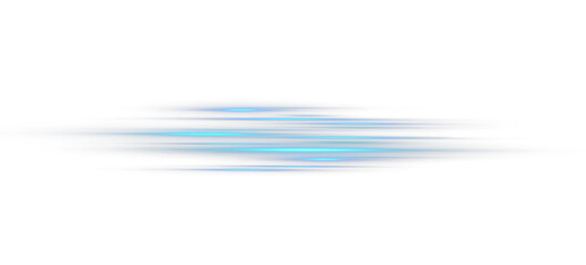 Wall Mural - Light effect of neon lines movement.Horizontal lines. Speed ​​effect on a transparent background.lines of light, speed and movement.	
