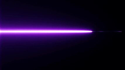 Wall Mural - abstract purple light ray expanding on a dark background. future energy, space tunnel or digital dat