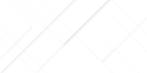 Wall Mural - abstract white and gray background design with layers of textured white transparent material in tria
