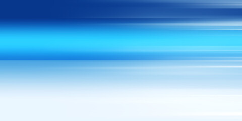 Wall Mural - digitally generated image of blue light and stripes moving fast