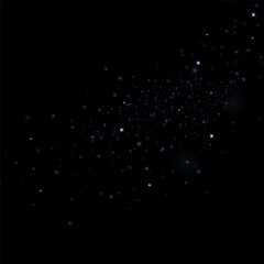 Wall Mural - glowing particle background.sparkling blue light vector with shine, magic glow, glitter dust, neon a
