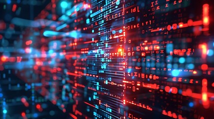 binary code background