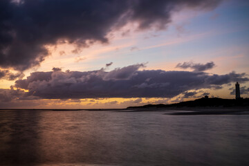 Wall Mural - sunset over the sea