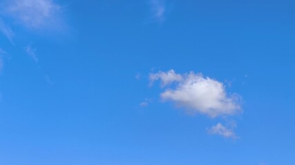 Wall Mural - clouds have dissipated
