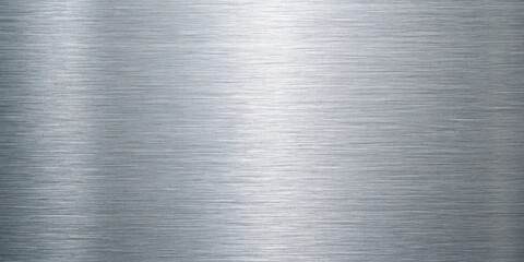 Shiny brushed metal texture background with silver color and abstract pattern for modern design and industrial technology concept