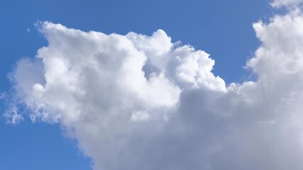 Wall Mural - cumulonimbus clouds are dissipating
