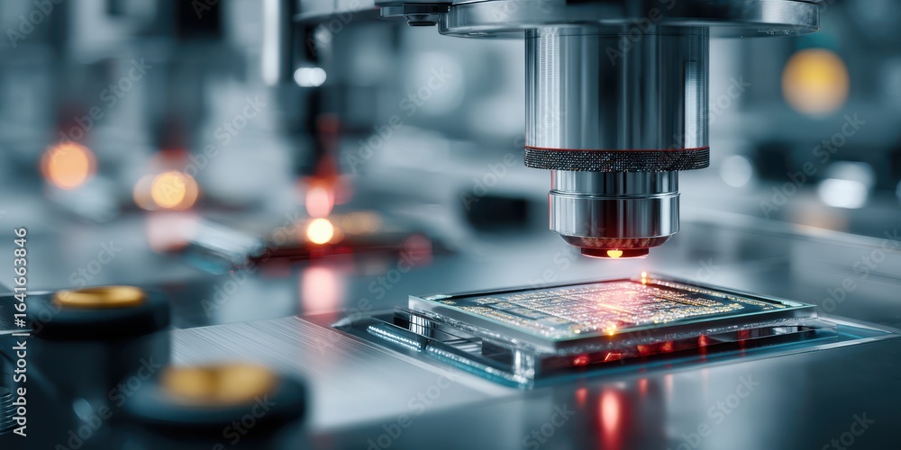 Laser Visualization Precision laser measurement in 3d visualization of semiconductor ...