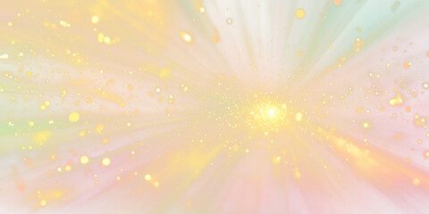 Canvas Print - png golden light burst backdrop background shimmering energetic.