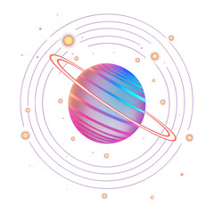 Wall Mural - png planets astronomy universe galaxy.