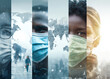 © Eliya - World pandemic outbreak , virus spreading across the globe. Disease control and prevention measures in hospitals