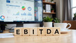 © Alexandr Peers - EBITDA earnings before interest taxes depreciation and amortization shows a companys operating performance useful for financial analysis business valuation and investment decision making