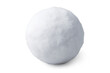 © PerfectPhoto - Realistic snowball on transparent background for winter designs
