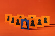 © Marc Tran/Stocksy - Conceptual image representing leadership and teamwork