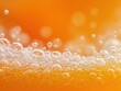 © Havoc - Orange soda bubbles close up stock photo