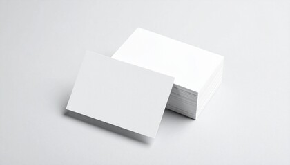 white paper on white  background