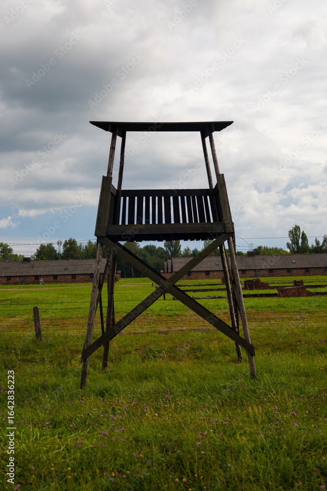 Auschwitz-Birkenau nazi concentration camp museum in Poland. Auschwitz ...