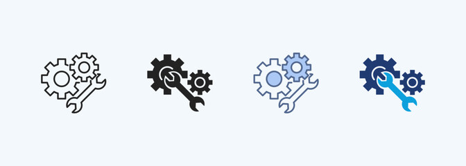 Configuration Multiple Style Icon Collection