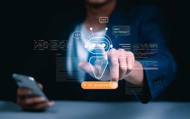 chat robot artificial intelligence business technology digital solutions services innovation convers