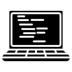 Wall Mural - PHP Coding icon vector image. Can be used for Coding and Development.