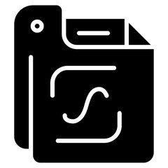 Javascript File icon vector image. Can be used for Computer Programming.