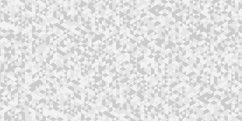 Wall Mural - geometric white, gray cube square low polygon texture wallpaper. abstract surface creative diamond p