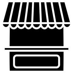 Wall Mural - Concession Stand icon vector image. Can be used for Amusement Park.
