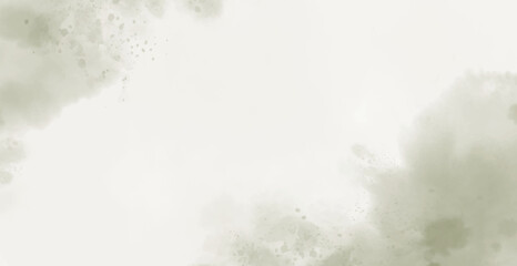 Abstract watercolor art background template. green and beige watercolor backdrop empty space for text, banner, presentation or product display graphic design
