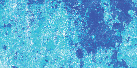 Wall Mural - abstract textured blue and turquoise background graphic illustration for art and design projects wit