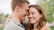 © inspiretta - Man and a woman are hugging each other.